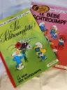 Schtroumps-La Schroumpfette + Le bebe Schtroumpf - French
