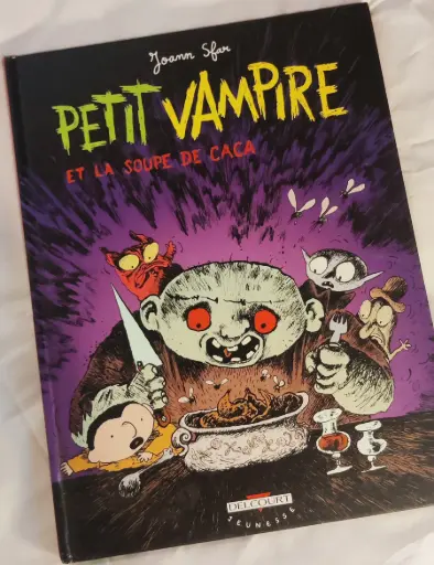 [VAM-BOC-VG-NB-0001] Petit Vampire et la soupe de caca - French